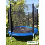 Батут FunFit 140 см с внешней сеткой без лестницы (4.5ft)