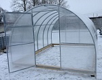 Теплица из поликарбоната Триумф Титан - 4 м (труба 25х20, шаг 0,5 метра)