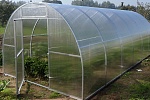Теплица из поликарбоната Агросила Титан - 6 м (труба 20х20, шаг 1 м)