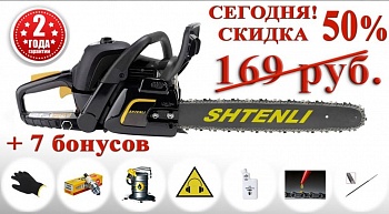 Бензопила Shtenli 250 (2,5 квт)