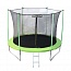 БАТУТ ATLAS SPORT 183 СМ С ВНУТРЕННЕЙ СЕТКОЙ GREEN