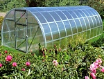 Теплица из поликарбоната АгроСила - 4 м (труба 20х20, шаг 1 м)